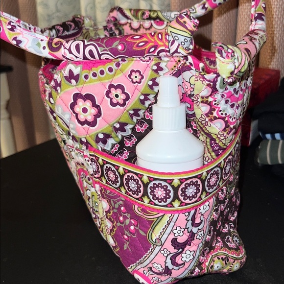 Vera Bradley Fuchsia and Plum Floral Design - Picture 9 of 10